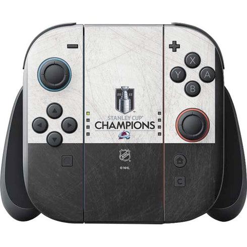 NHL 2022 Stanley Cup Champions Avalanche Nintendo Switch 2 (2025) with Joy-Con Skin