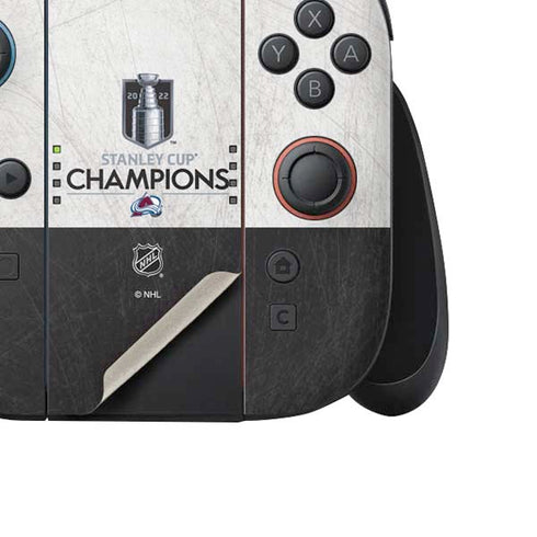 NHL 2022 Stanley Cup Champions Avalanche Nintendo Switch 2 (2025) Joy-Con Controller Skin