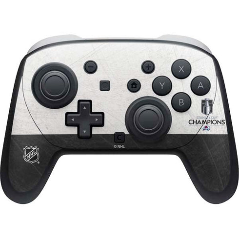 NHL 2022 Stanley Cup Champions Avalanche Nintendo Switch 2 (2025) Pro Controller Skin