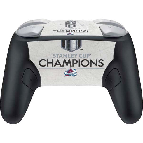 NHL 2022 Stanley Cup Champions Avalanche Nintendo Switch 2 (2025) Pro Controller Skin