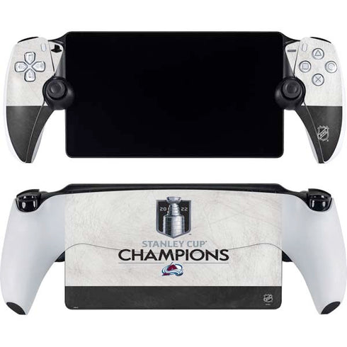NHL 2022 Stanley Cup Champions Avalanche PlayStation Portal Remote Player Skin