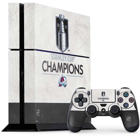 NHL 2022 Stanley Cup Champions Avalanche PlayStation PS4 Skins