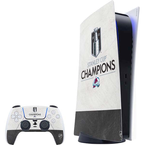 NHL 2022 Stanley Cup Champions Avalanche PlayStation PS5 Skins