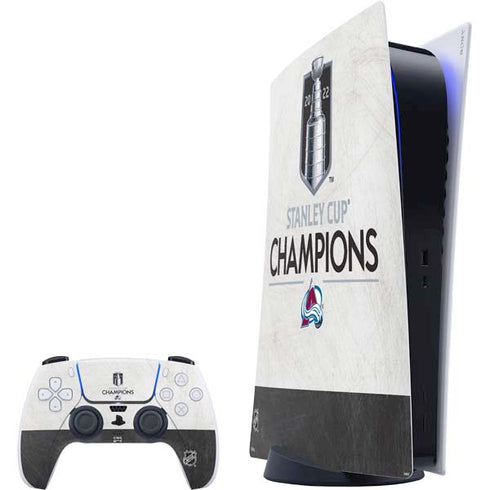 NHL 2022 Stanley Cup Champions Avalanche PlayStation PS5 Skins