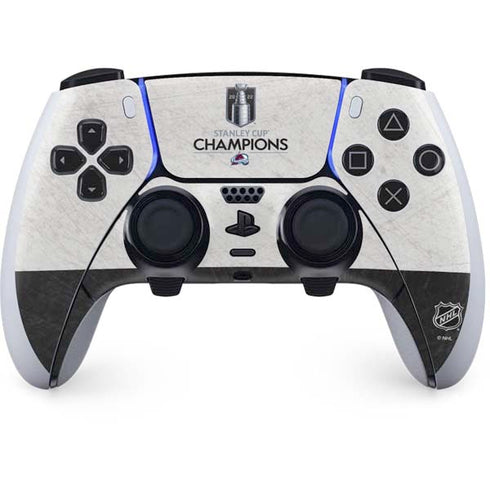 NHL 2022 Stanley Cup Champions Avalanche PS5 DualSense Edge Pro Controller Skin