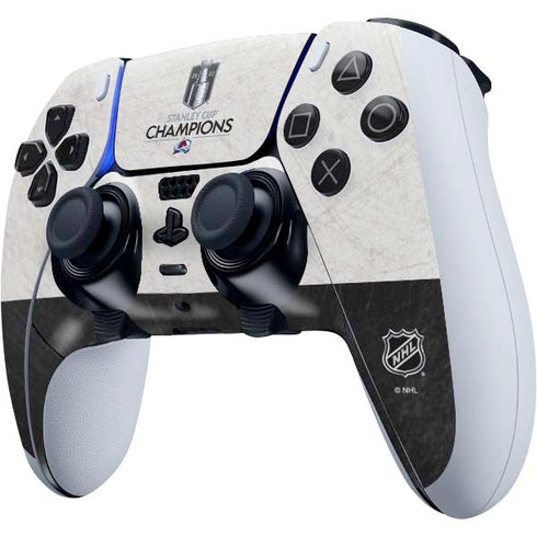 NHL 2022 Stanley Cup Champions Avalanche PS5 DualSense Edge Pro Controller Skin