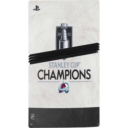 NHL 2022 Stanley Cup Champions Avalanche PS5 Pro Bundle Skin