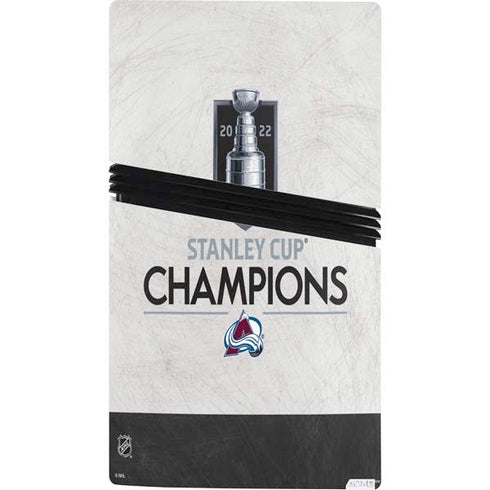 NHL 2022 Stanley Cup Champions Avalanche PS5 Pro Console Skin