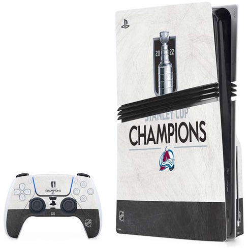 NHL 2022 Stanley Cup Champions Avalanche PlayStation PS5 Skins