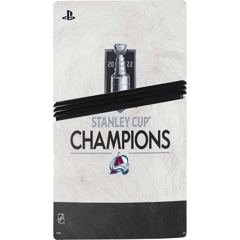 NHL 2022 Stanley Cup Champions Avalanche PS5 Pro Disk Bundle Skin