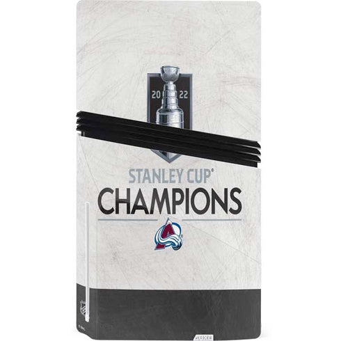NHL 2022 Stanley Cup Champions Avalanche PS5 Pro Disk Console Skin