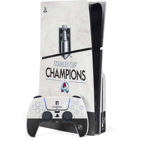 NHL 2022 Stanley Cup Champions Avalanche PlayStation PS5 Skins