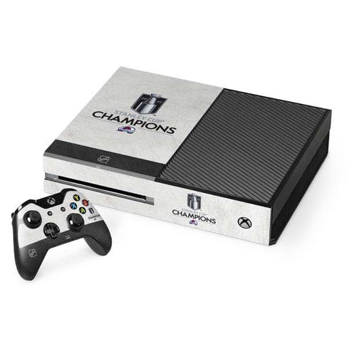 NHL 2022 Stanley Cup Champions Avalanche Xbox One Console and Controller Bundle Skin
