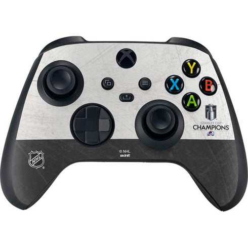 NHL 2022 Stanley Cup Champions Avalanche Xbox Series X Bundle Skin