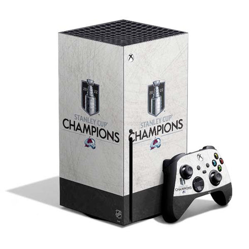NHL 2022 Stanley Cup Champions Avalanche Xbox Series X Skins