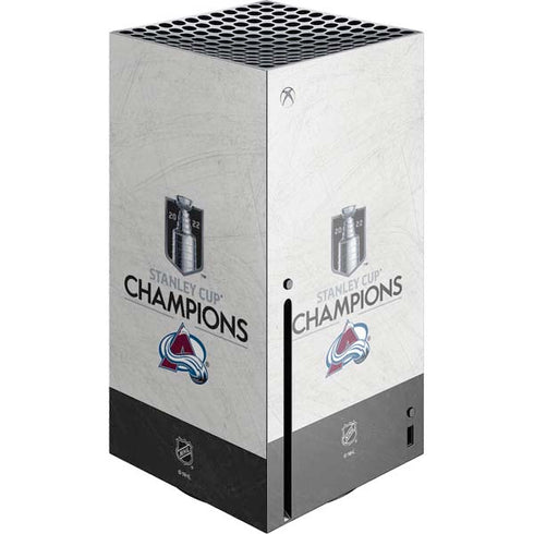 NHL 2022 Stanley Cup Champions Avalanche Xbox Series X Skins