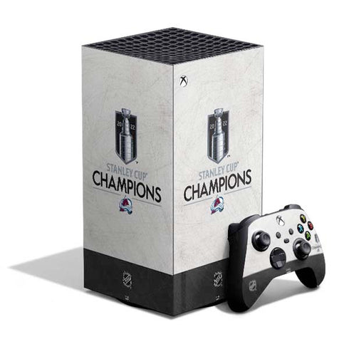 NHL 2022 Stanley Cup Champions Avalanche XBox Series X Digital Edition Bundle Skin