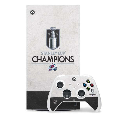 NHL 2022 Stanley Cup Champions Avalanche Xbox Series X Skins