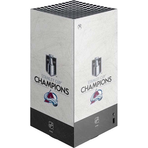 NHL 2022 Stanley Cup Champions Avalanche XBox Series X Digital Edition Console Skin