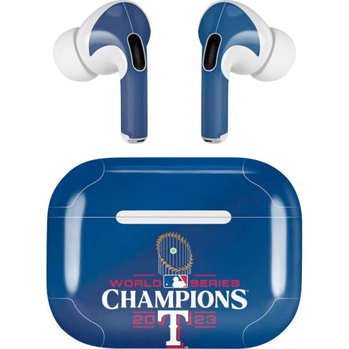 2023 World Series Champions Texas Rangers AirPods Skins