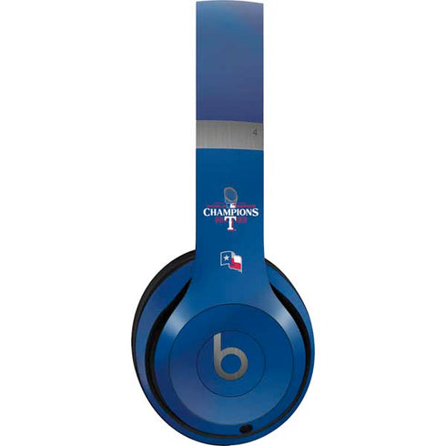 2023 World Series Champions Texas Rangers Beats Solo 4 Wireless Headphones Skin