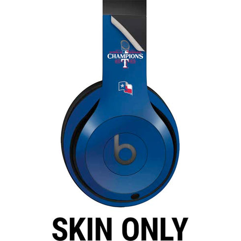 2023 World Series Champions Texas Rangers Beats Studio Pro Wireless Headphones Skin