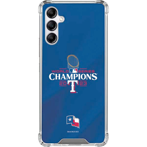 2023 World Series Champions Texas Rangers Gabb Phone 4 Clear Case