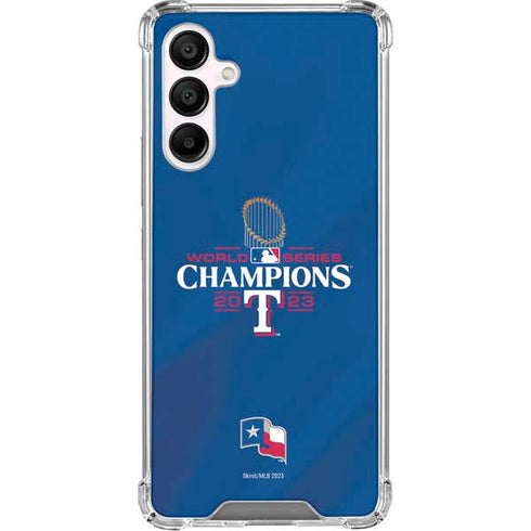 2023 World Series Champions Texas Rangers Galaxy A16 5G Clear Case