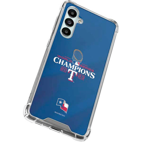 2023 World Series Champions Texas Rangers Galaxy A16 5G Clear Case