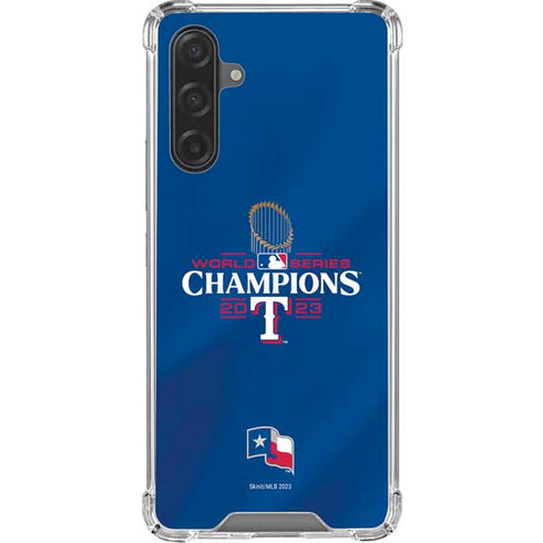 2023 World Series Champions Texas Rangers Galaxy A17 Clear Case