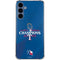 2023 World Series Champions Texas Rangers Galaxy A35 5G Clear Case