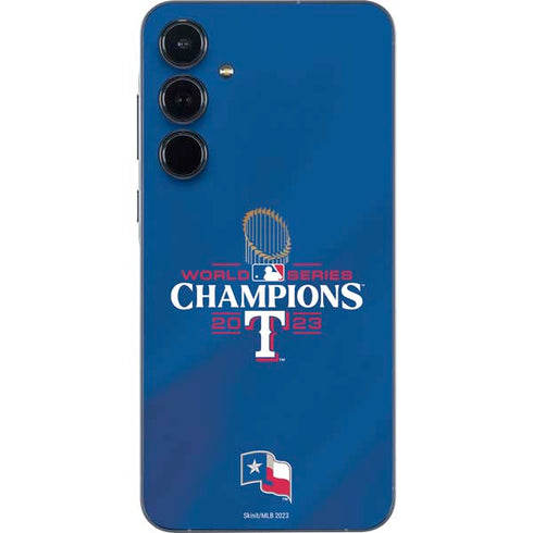 2023 World Series Champions Texas Rangers Galaxy A35 5G Skin