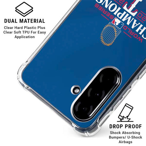 2023 World Series Champions Texas Rangers Galaxy A36 5G Clear Case
