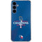 2023 World Series Champions Texas Rangers Galaxy A55 5G Clear Case