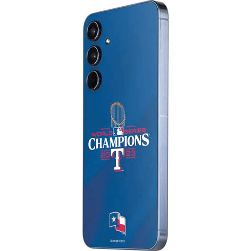 2023 World Series Champions Texas Rangers Galaxy A55 5G Skin