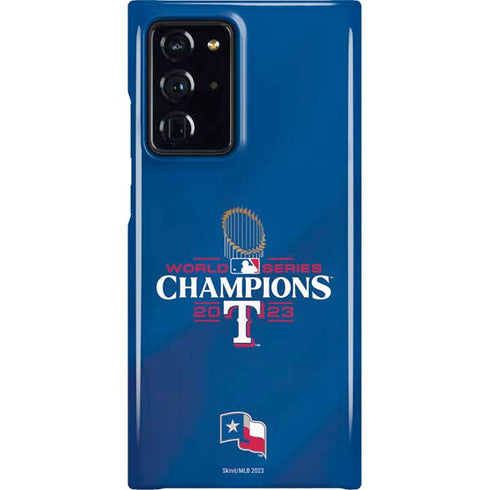 2023 World Series Champions Texas Rangers Galaxy Cases