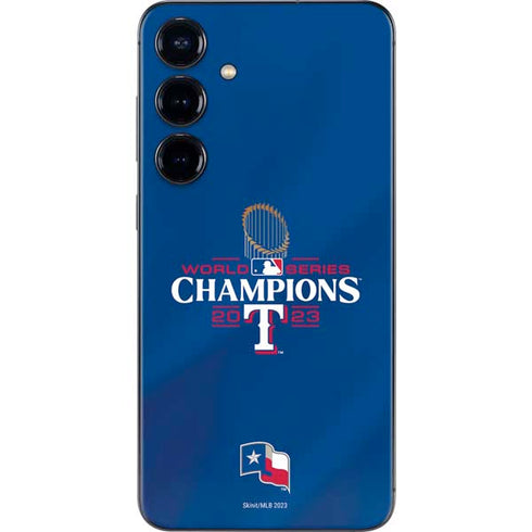 2023 World Series Champions Texas Rangers Galaxy S25 Plus Skin
