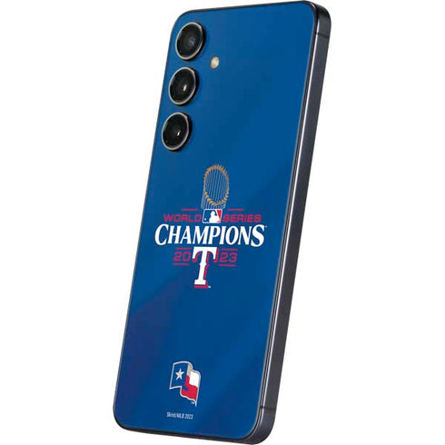 2023 World Series Champions Texas Rangers Galaxy S25 Plus Skin