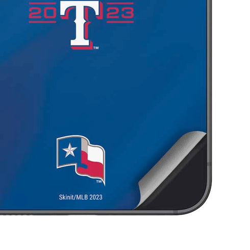 2023 World Series Champions Texas Rangers Galaxy S24 Skin