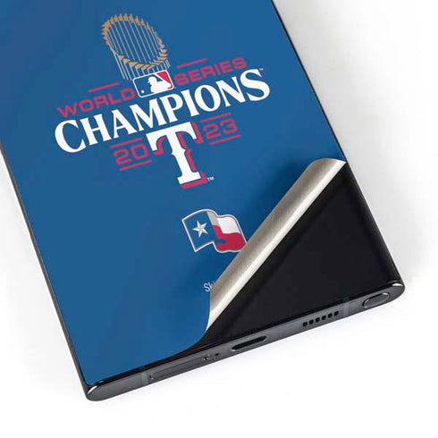 2023 World Series Champions Texas Rangers Galaxy S24 Ultra Skin