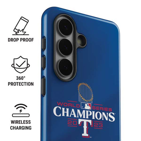 2023 World Series Champions Texas Rangers Galaxy S26 Plus Impact Case