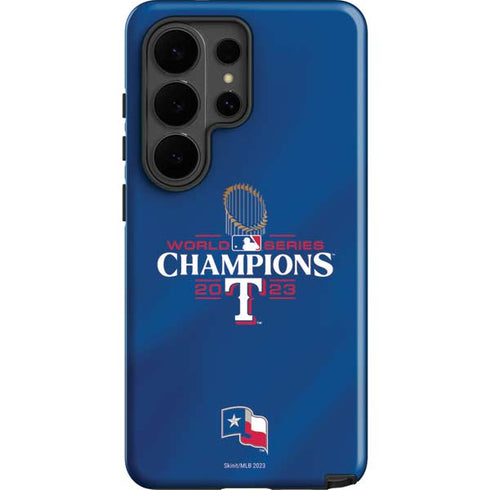 2023 World Series Champions Texas Rangers Galaxy S26 Ultra Impact Case