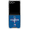2023 World Series Champions Texas Rangers Galaxy Z Flip7 Clear Case