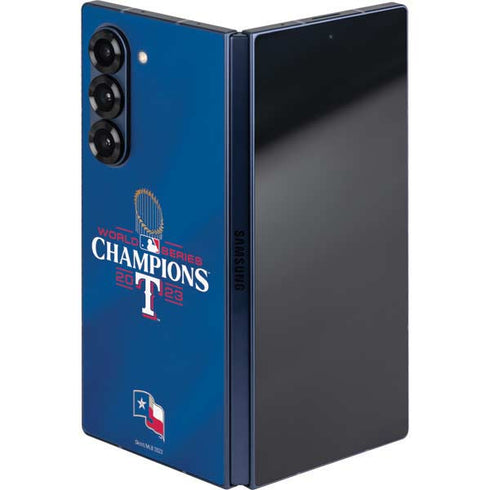 2023 World Series Champions Texas Rangers Galaxy Z Fold6 Skin