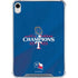 2023 World Series Champions Texas Rangers iPad 11th Gen (2025) Clear Case