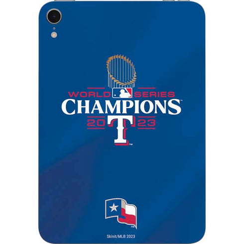 2023 World Series Champions Texas Rangers Apple iPad Mini Skin