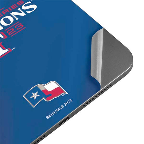2023 World Series Champions Texas Rangers Apple iPad Mini Skin