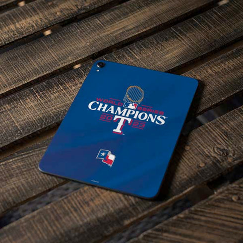 2023 World Series Champions Texas Rangers Apple iPad Pro Skin