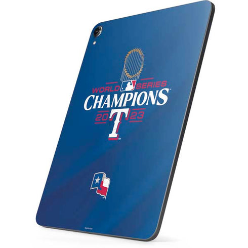 2023 World Series Champions Texas Rangers Apple iPad Pro Skin