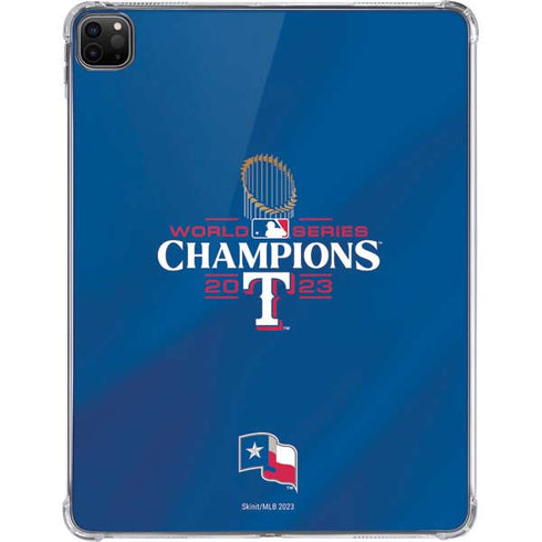 2023 World Series Champions Texas Rangers iPad Pro 11in (2024) Clear Case